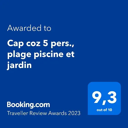 Cap Coz Plage Piscine Et Jardin Fouesnant Exterior photo